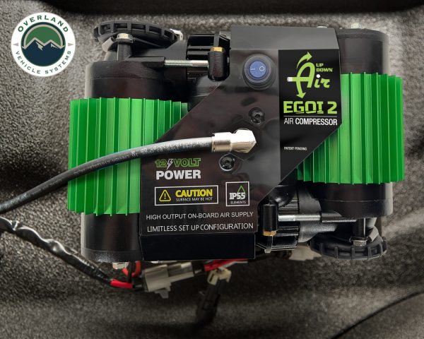 EGOI Permanent On Board Dual Motor Air Compressor System 6.1 CFM