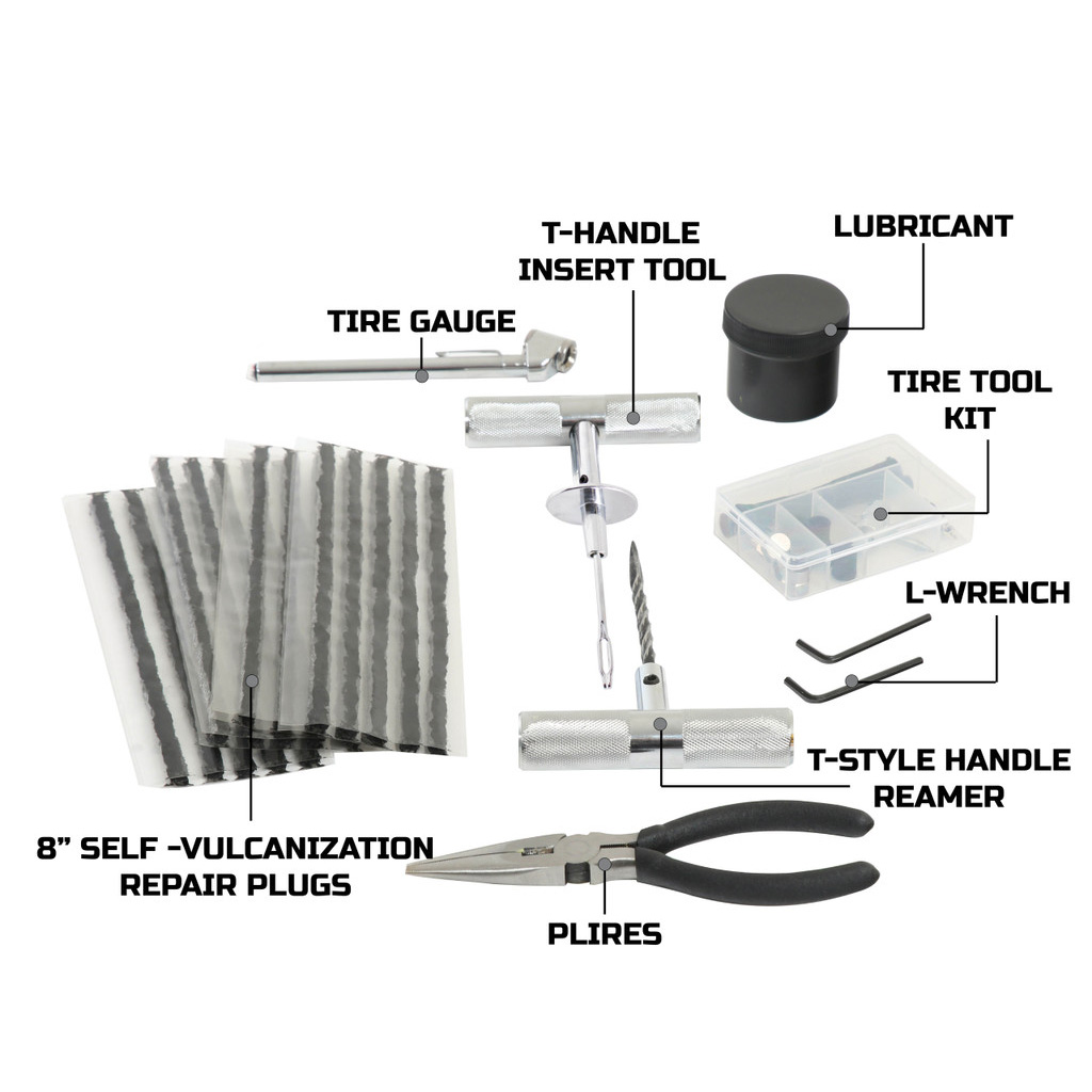 Valve Stem Repair Kit – 17 Piece Kit With Storage Box - view 2