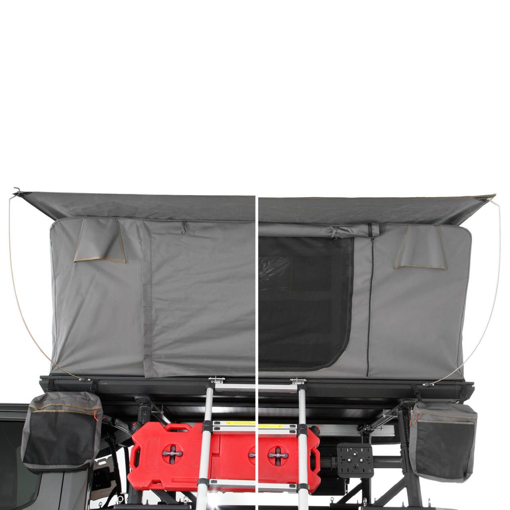 HD Sidewinder – Aluminum Roof Top Tent, 2 Person, Grey Body & Grey Rainfly - view 3