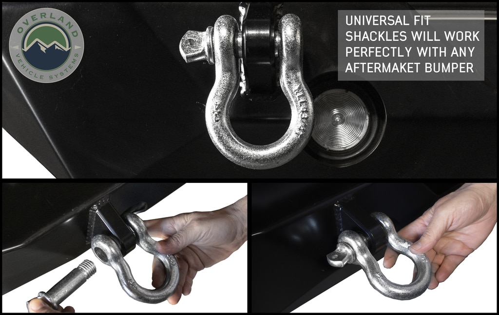 Recovery Shackle 3/4″ 4.75 Ton – Zinc - view 3