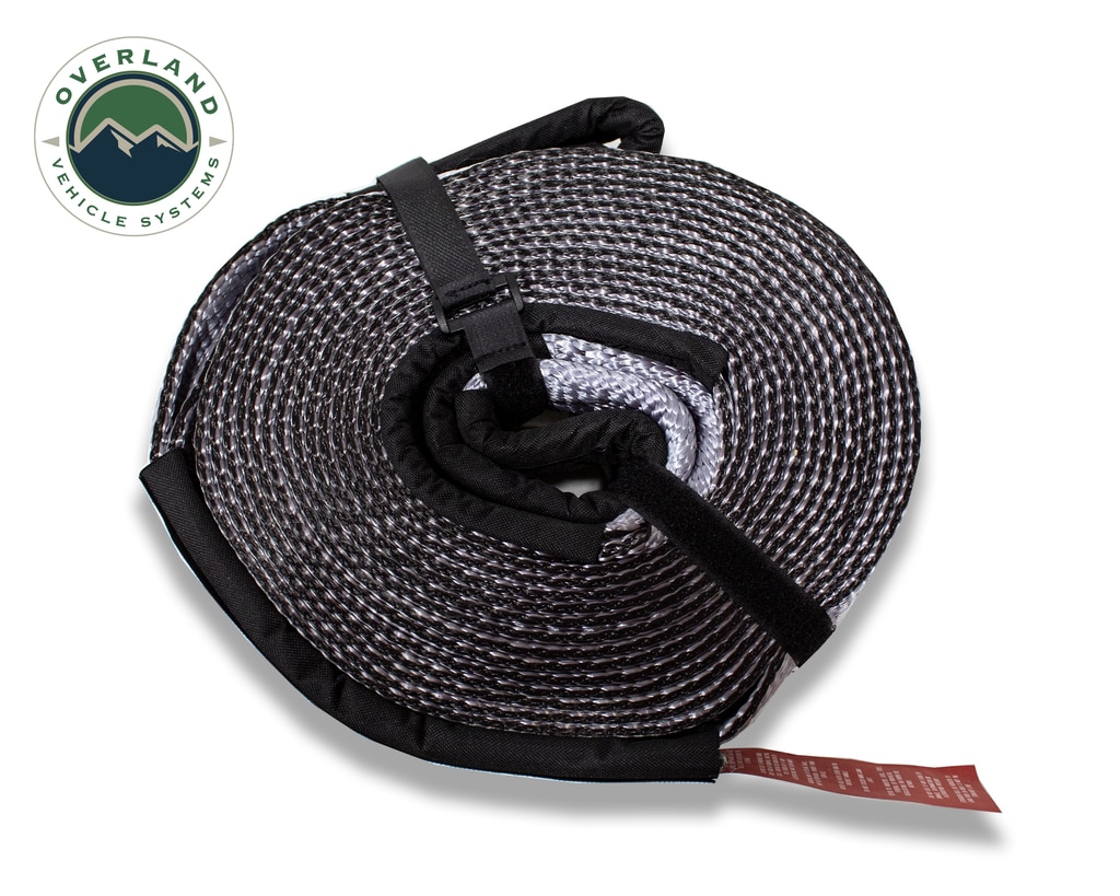 Tow Strap 30,000 lb. 3″ x 30′ Gray With Black Ends & Storage Bag - view 5