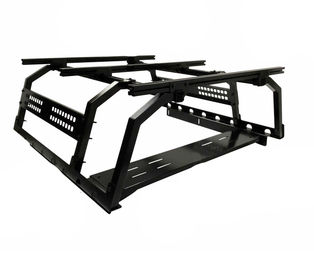 Discovery Rack with Side Cargo Plates, With Front Cargo Tray System Kit Mid Size Truck Short Bed Application - view 4
