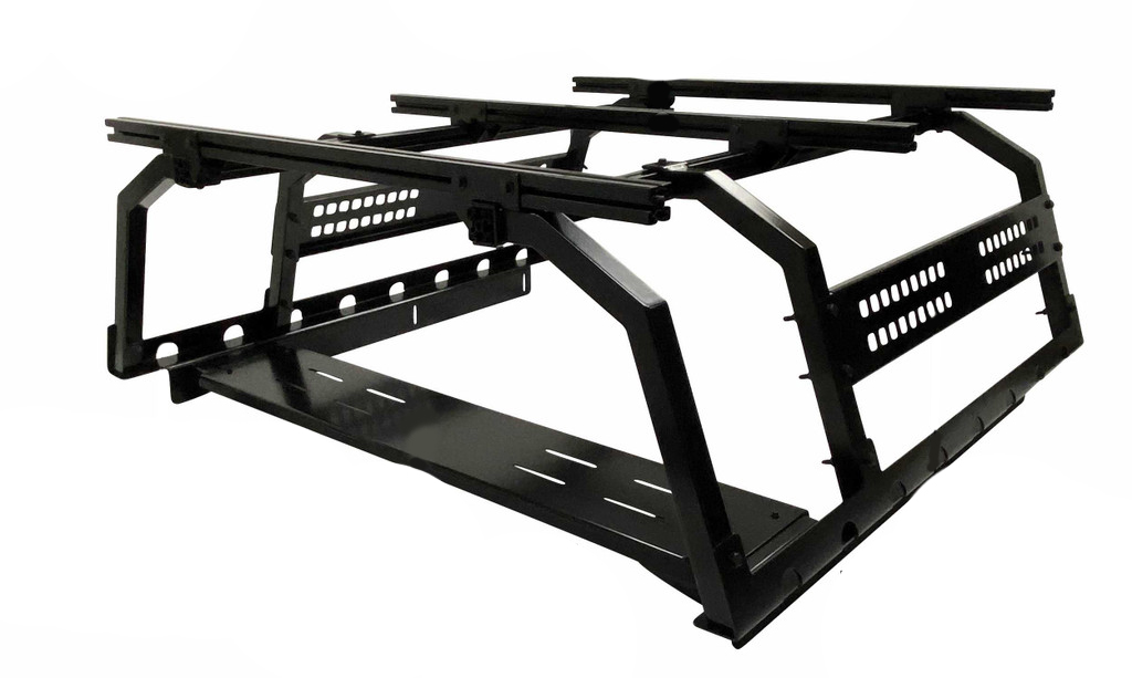 Discovery Rack with Side Cargo Plates, With Front Cargo Tray System Kit Mid Size Truck Short Bed Application - view 5