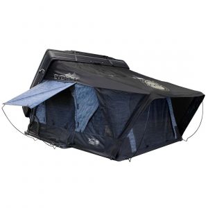 XD Everest 2 - Cantilever Aluminum Roof Top Tent, 2 Person, Grey Body & Black Rainfly