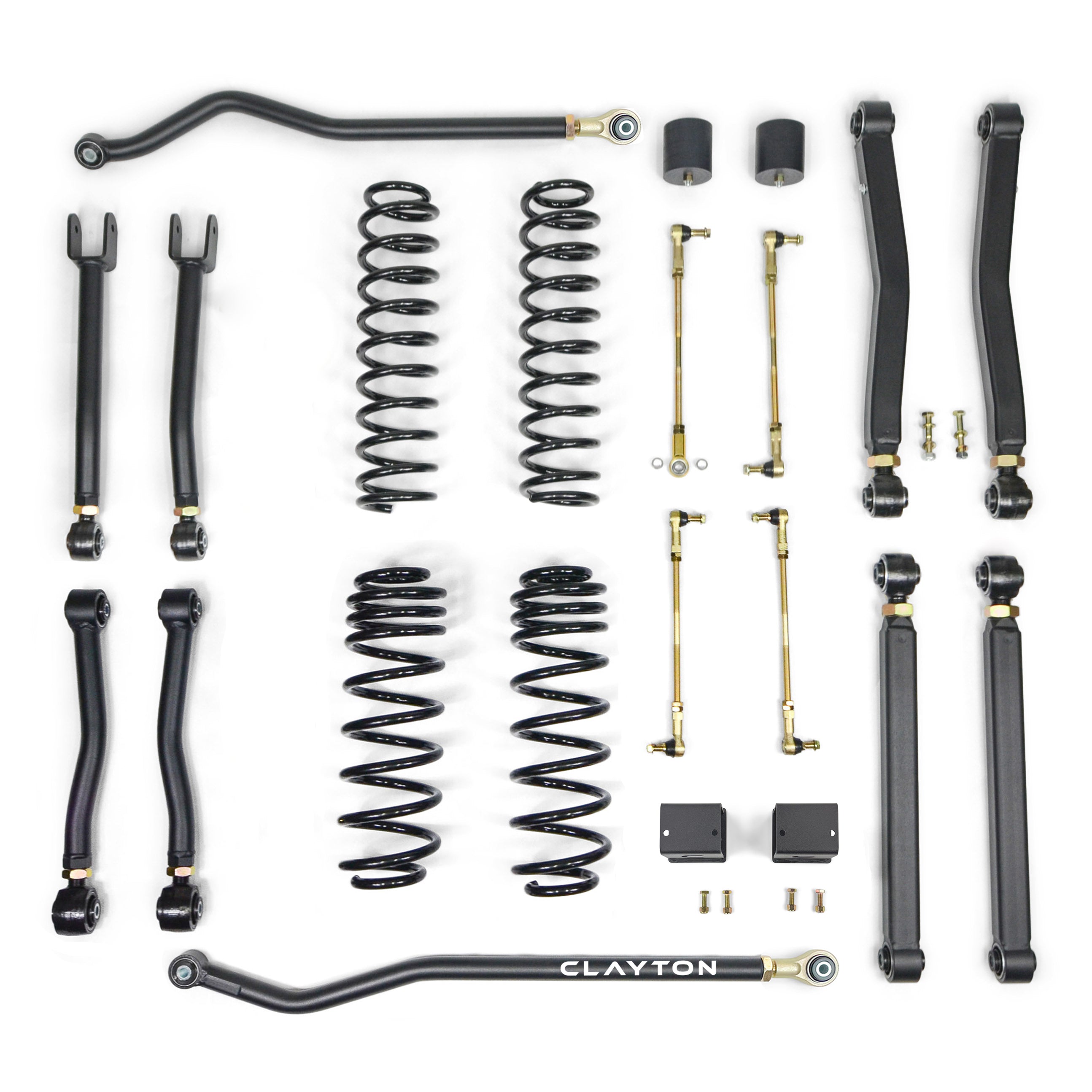 Clayton Off Road 2.5 inch OVERLAND+ lift kit for Jeep Wrangler JL