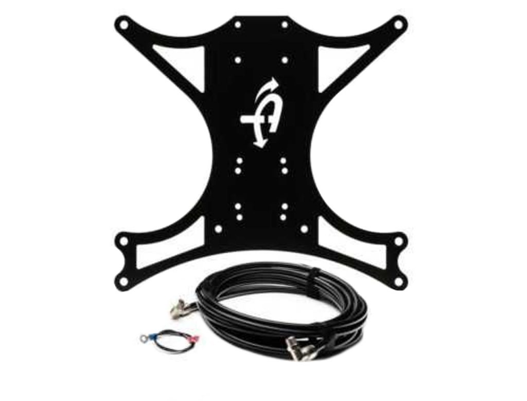 Up Down Air Twin Compressor Mount & Connection Kit – JK & JL Cargo Area for ARB & EGOI II Dual Air Twin Compressor – Black