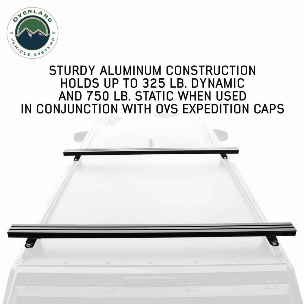 Overland Vehicle Systems Expedition Cap Cross Bars – Pair 72.0″ - image 2