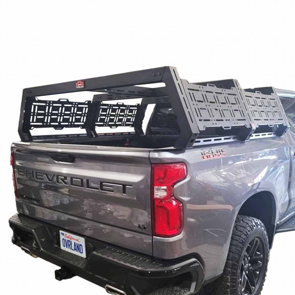 Ruff Rax RR 2014-2018 GM 1500 5.7ft Bed Rack – Must use with Factory Stake Pocket