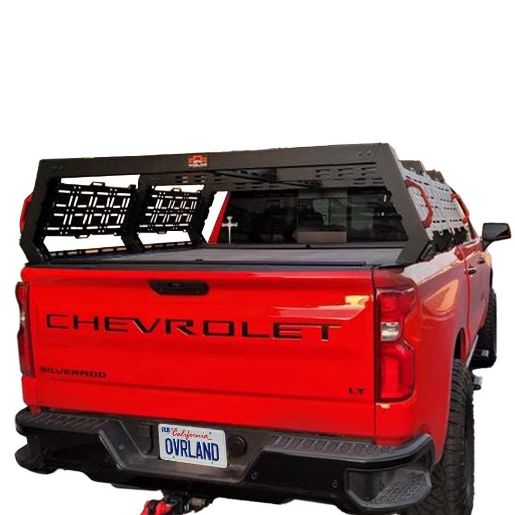 Ruff Rax RR 2019-2026 GM 1500 5.7ft Bed Rack Mid Height- Must use with Retrax Tonneau Cover