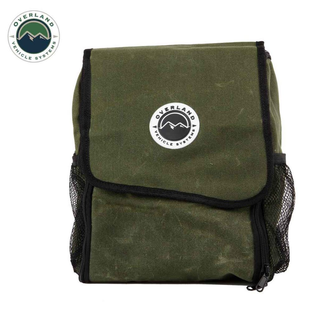 Overland Vehicle Systems Overnight With Handle And Straps – #16 Waxed Canvas - image 2