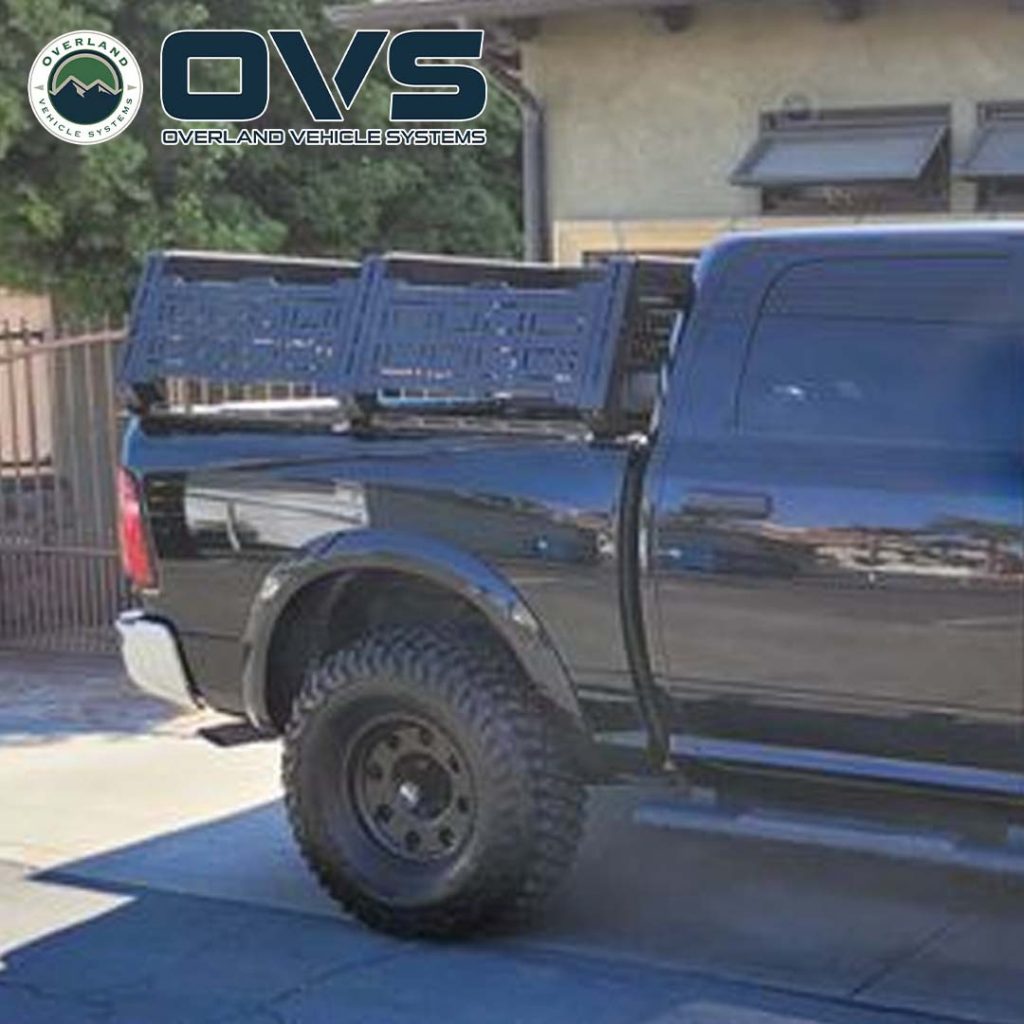 Overland Vehicle Systems Ruff Rax Bed Rack – 2009-2018 RAM 1500 5.7 Ft – Modular Storage System - image 2