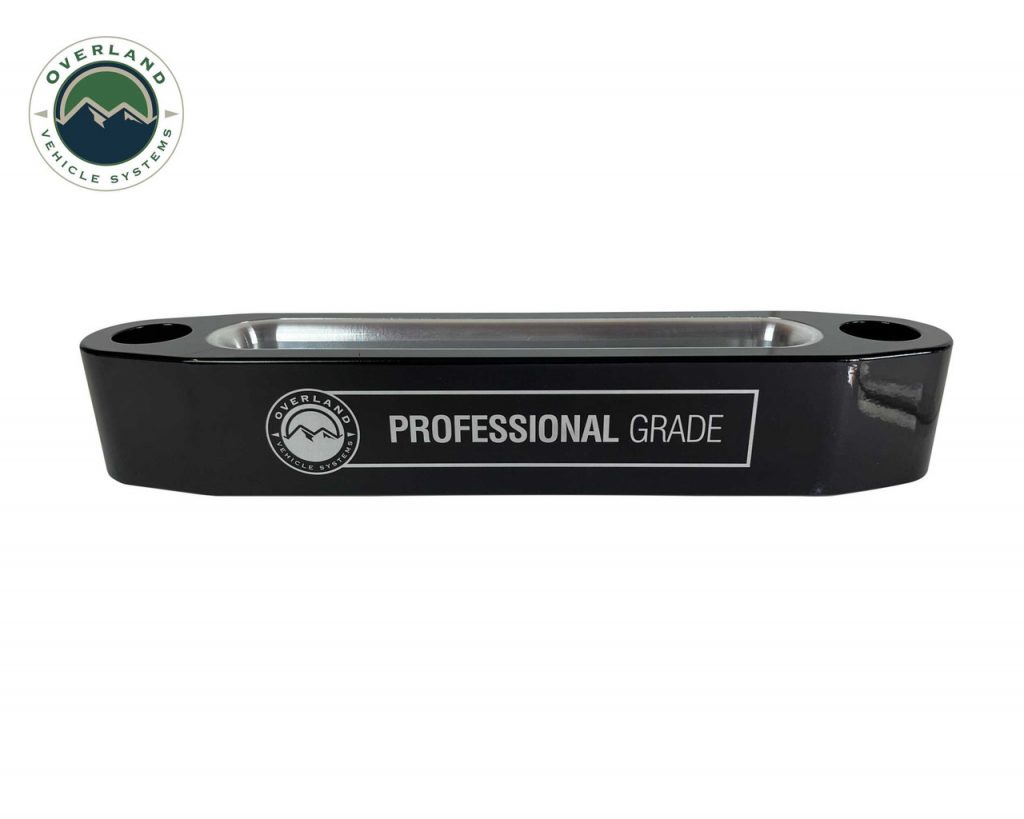 Overland Vehicle Systems Recovery Winch Fairlead System Professional Grade Hawse Fairlead Black - image 2