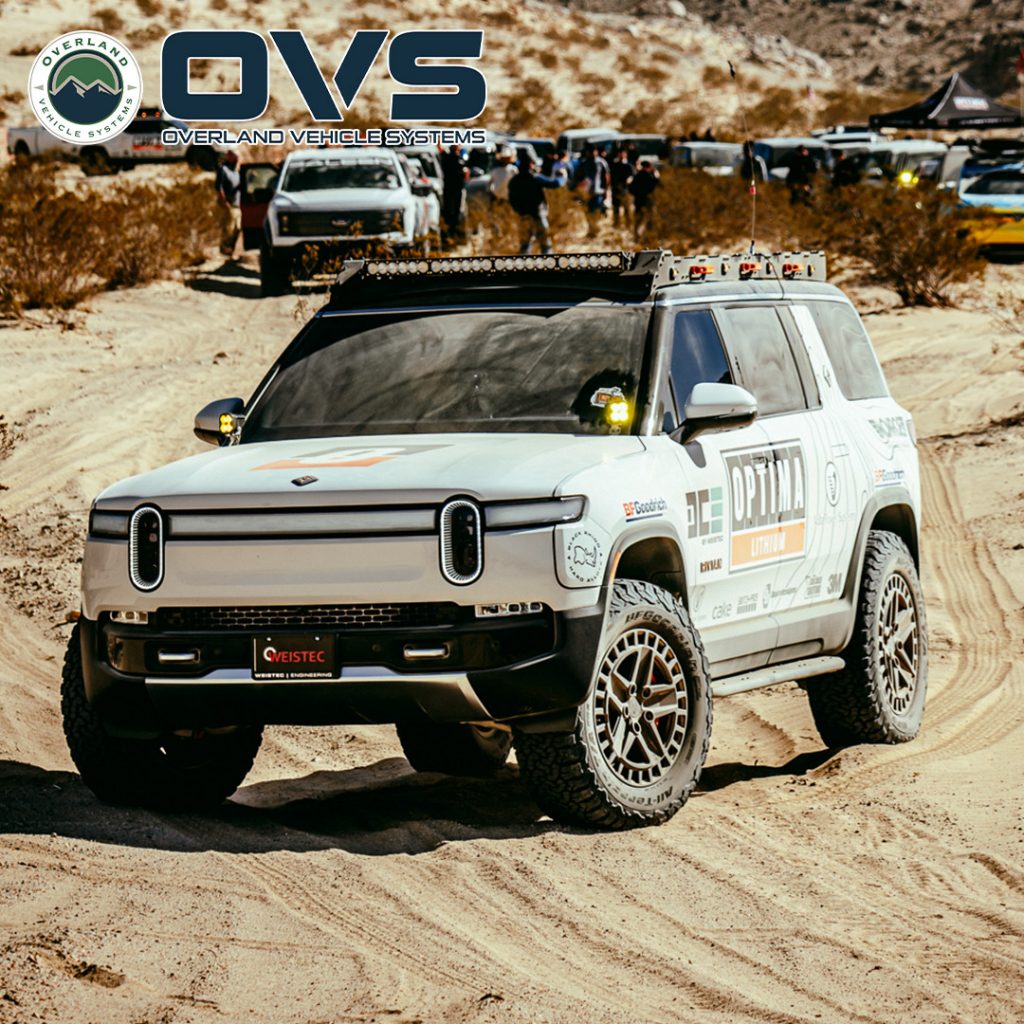 Ruff Rax RR 2022-2026 Rivian R1S Roof Rack – To used with Baja Designs Onyx 40″ Light bar - image 2