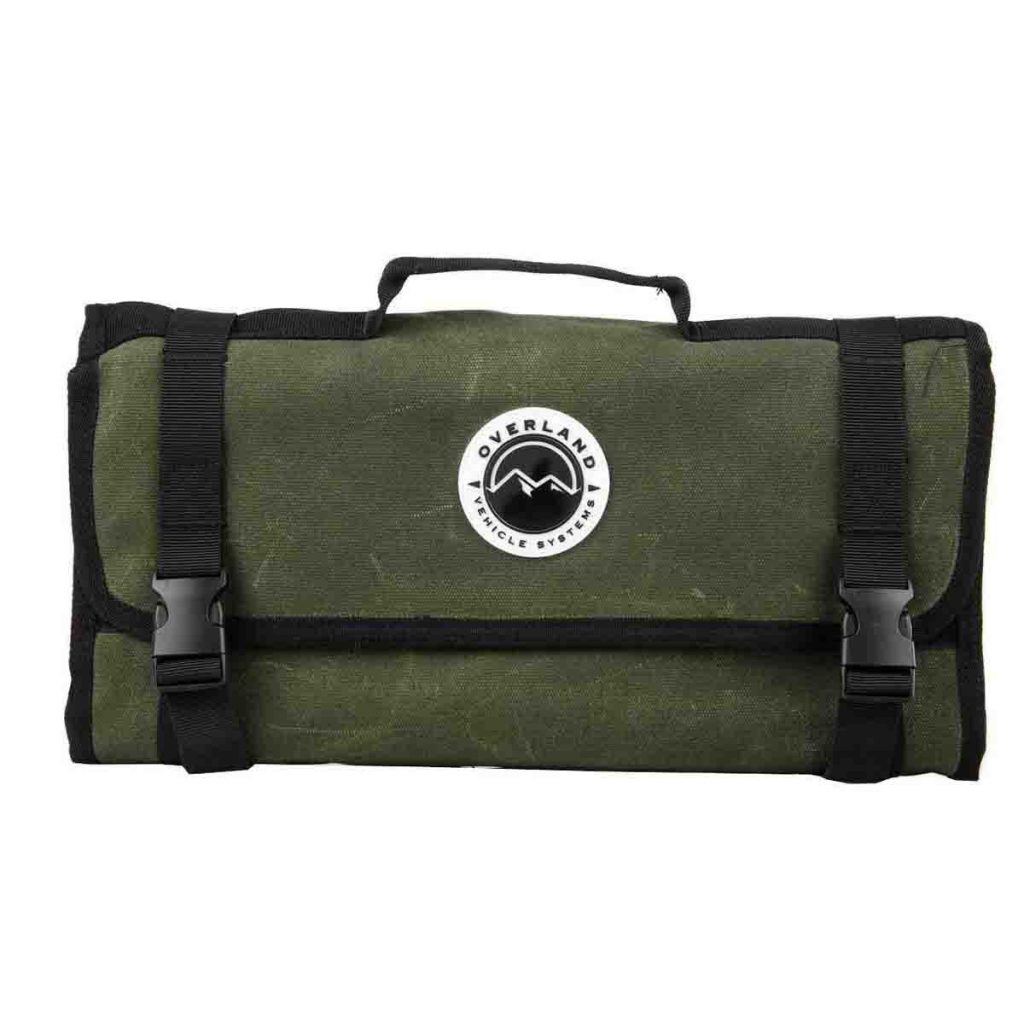 Overland Vehicle Systems Rolled Bag First Aid – #16 Waxed Canvas