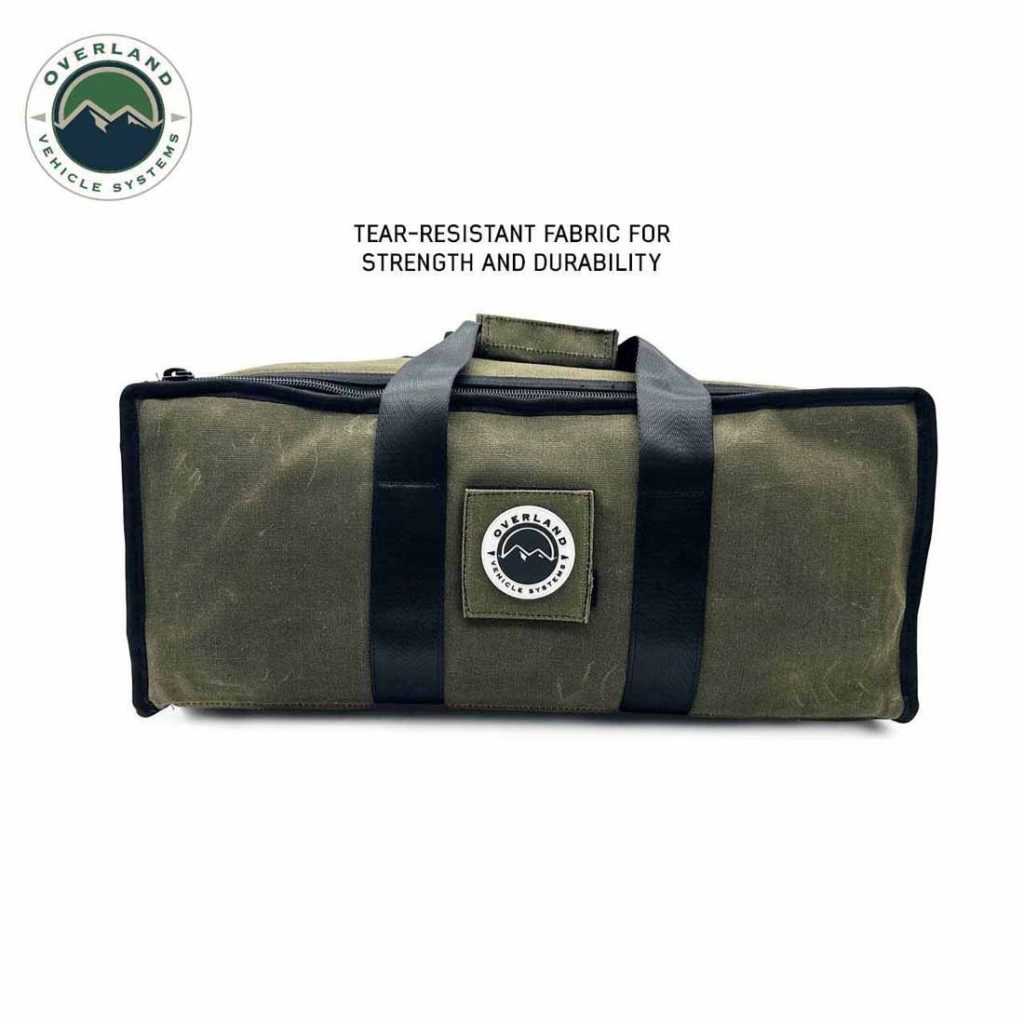 Overland Vehicle Systems Utility Bag – #16 Waxed Canvas - image 2