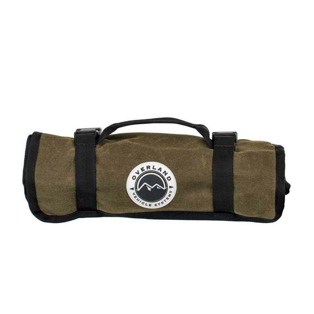 Overland Vehicle Systems Small Wrench Tool Roll (12 Slot) #16 Waxed Canvas