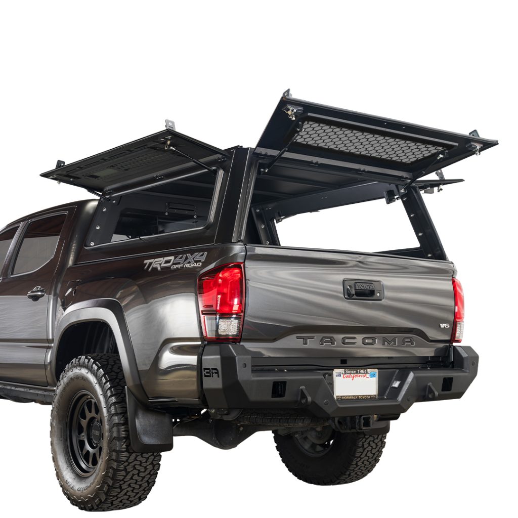 OVS Expedition truck cap with full wing window doors - view 2 of 8
