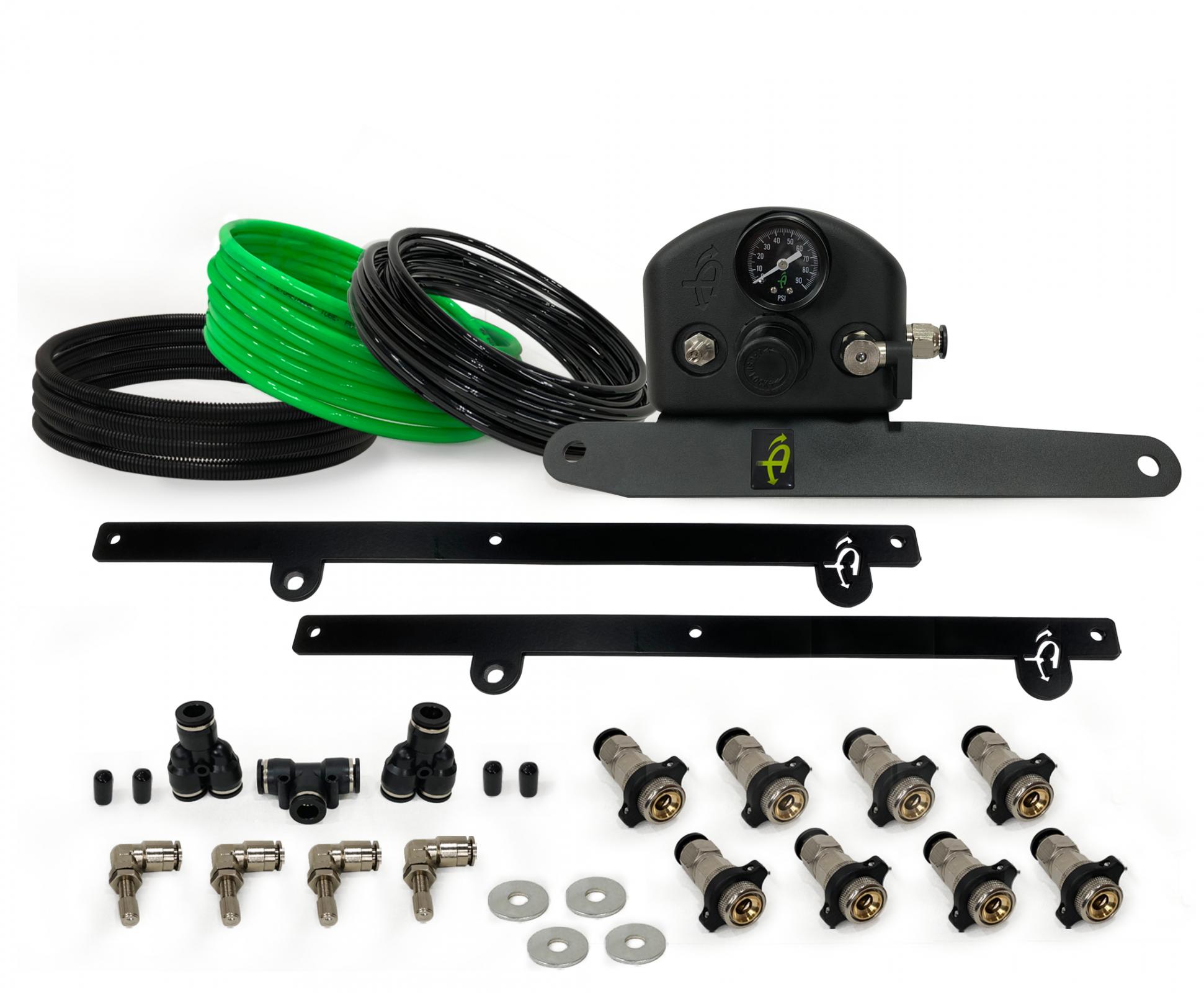 Up Down Air Jeep Gladiator 4 tire inflation system, third view