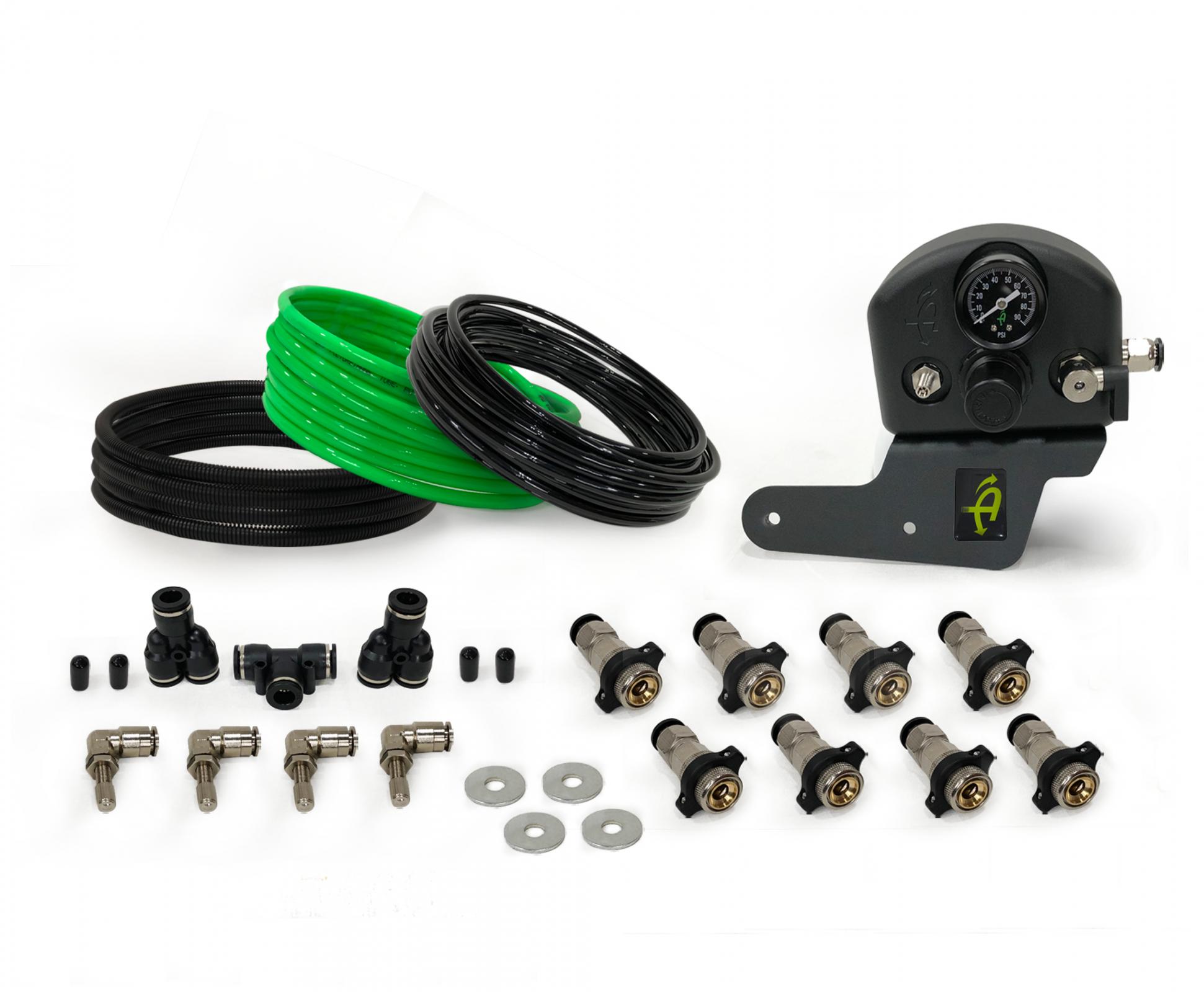 Up Down Air Jeep Wrangler JK 4 tire inflation system, third view