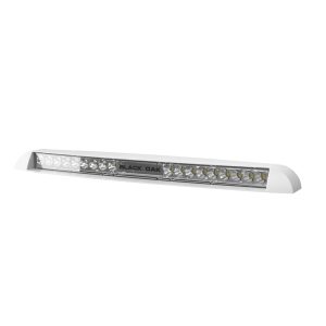 Black Oak 19 in. Low Profile LED Light Bar - Spot - White Housing