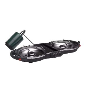 Coleman Fold N Go 2-Burner Propane Camping Stove - Black