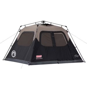 Coleman 6-Person Instant Cabin Tent - 60 Second Setup, Black