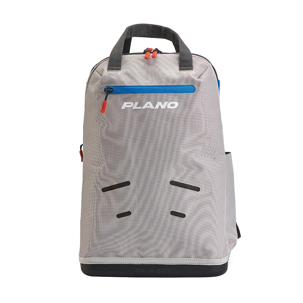 Plano Weekend Tackle Backpack 3700 in Creek with moulded waterproof base