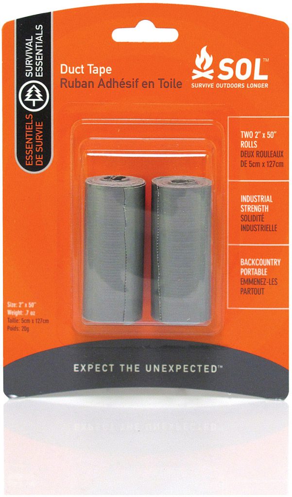 SOL Duct Tape — 2 Rolls, 50" Each