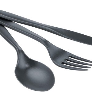 GSI Cutlery Set — 3 Piece on a Ring, Grey