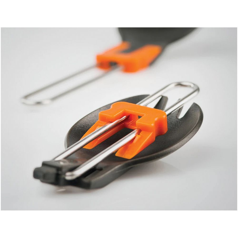 GSI Glacier Stainless Minimalist — 0.6 L Solo Pot, Mug, Sleeve and Folding Spork - Image 3