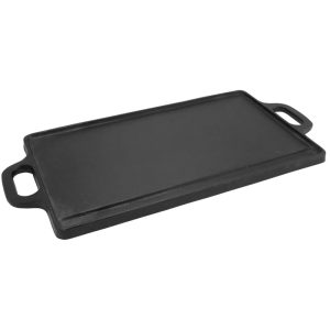 Coghlan's Cast Iron Griddle 17.9" x 8.9" — Double-Sided