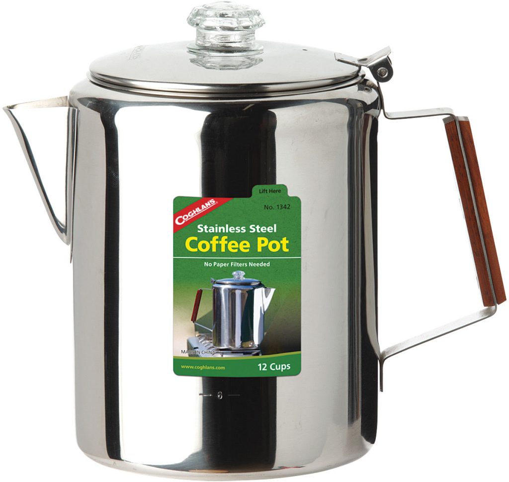 Coghlan's Stainless Steel Coffee Pot 12 Cup