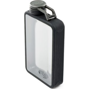GSI Boulder 10 Flask — 10 oz Shatter-Resistant Bottle, Graphite