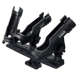 Scotty Triple Rod Holder with 3 Power Lock Rod Holders