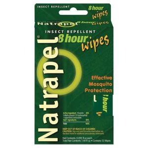 Natrapel Picaridin Wipes — 12 Pack