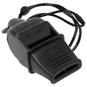 Fox 40 Sonik Blast CMG Whistle — Black
