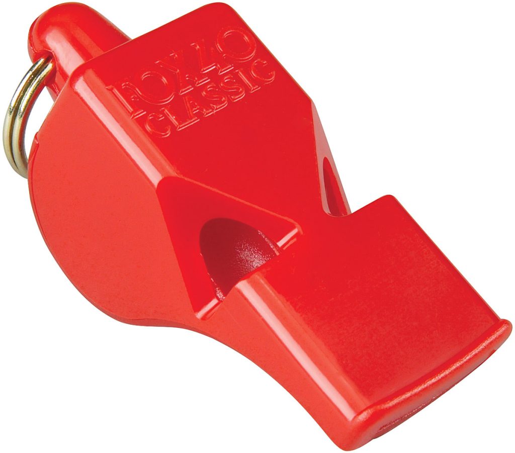 Fox 40 Classic Whistle — Red
