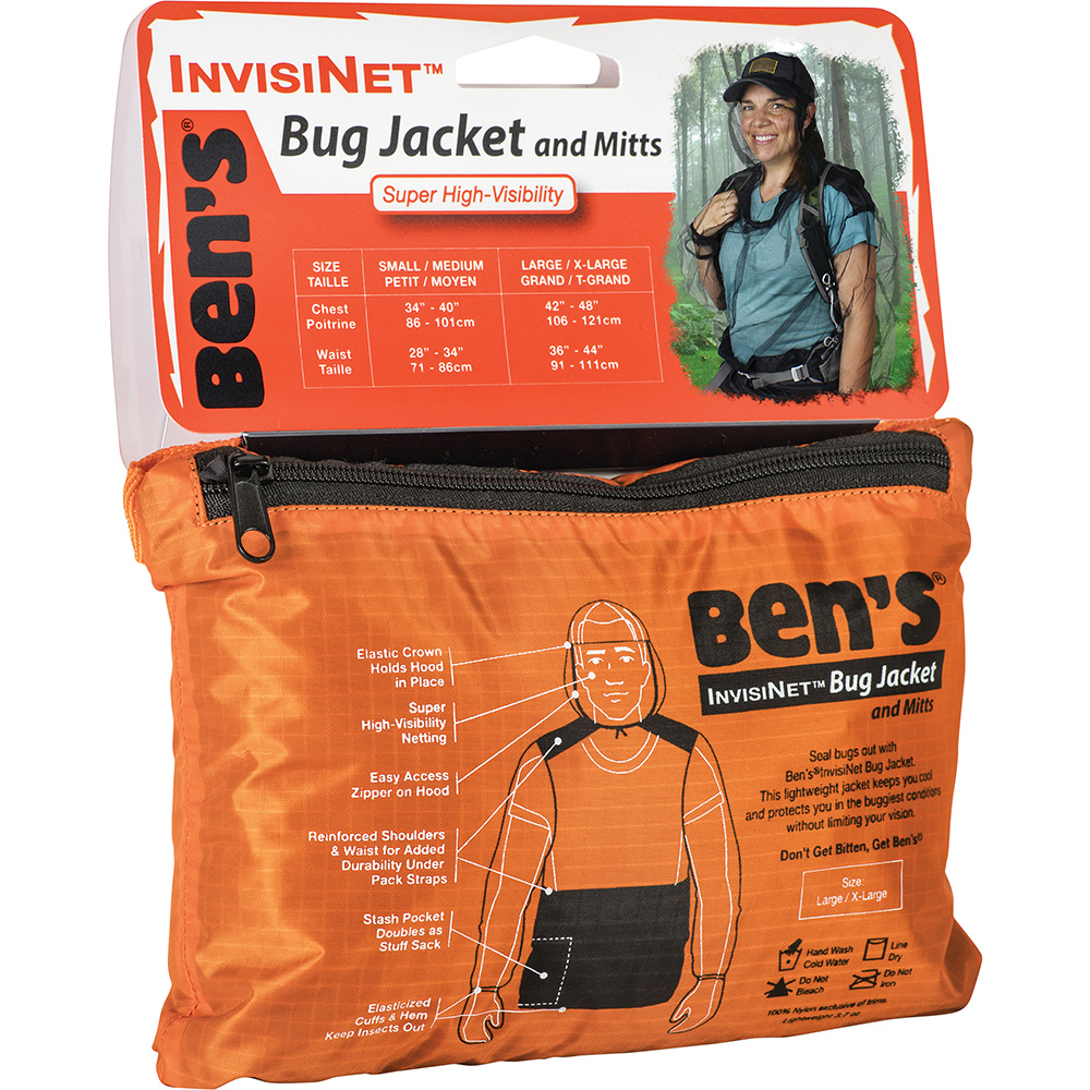 Ben's InvisiNet Bug Jacket — L/XL
