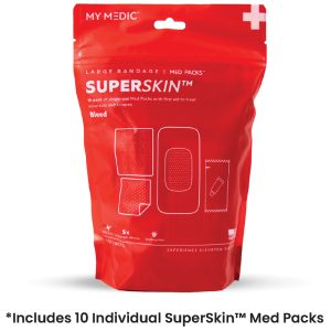 MyMedic Superskin Large Bandage — 10 Pack