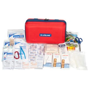 Lifeline Hard Shell First Aid Kit — Deluxe, 121 Piece