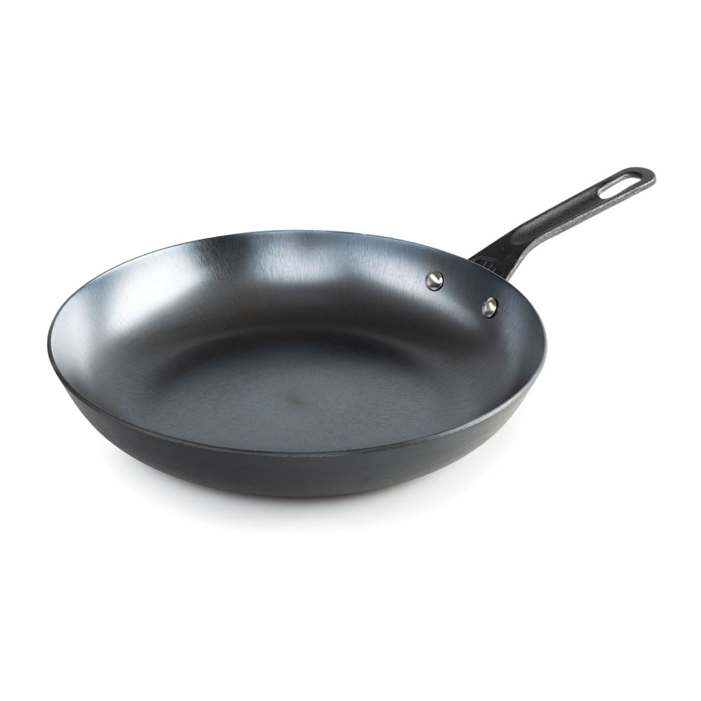 GSI GuideCast Frypan — 12 in., Nitrided Cast Iron