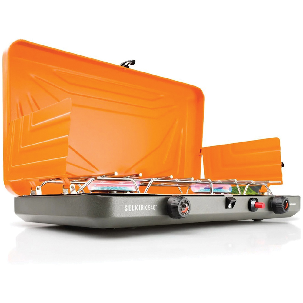 GSI Selkirk 540+ Camp Stove — Twin-Burner Propane, 10,000 BTU/h per Burner - Image 3