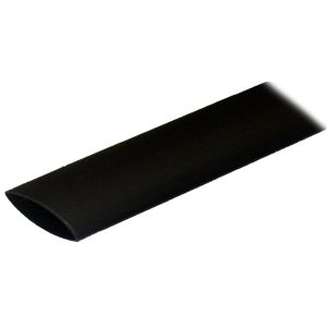 Ancor Adhesive Lined Heat Shrink Tubing - 1" x 48" - Black