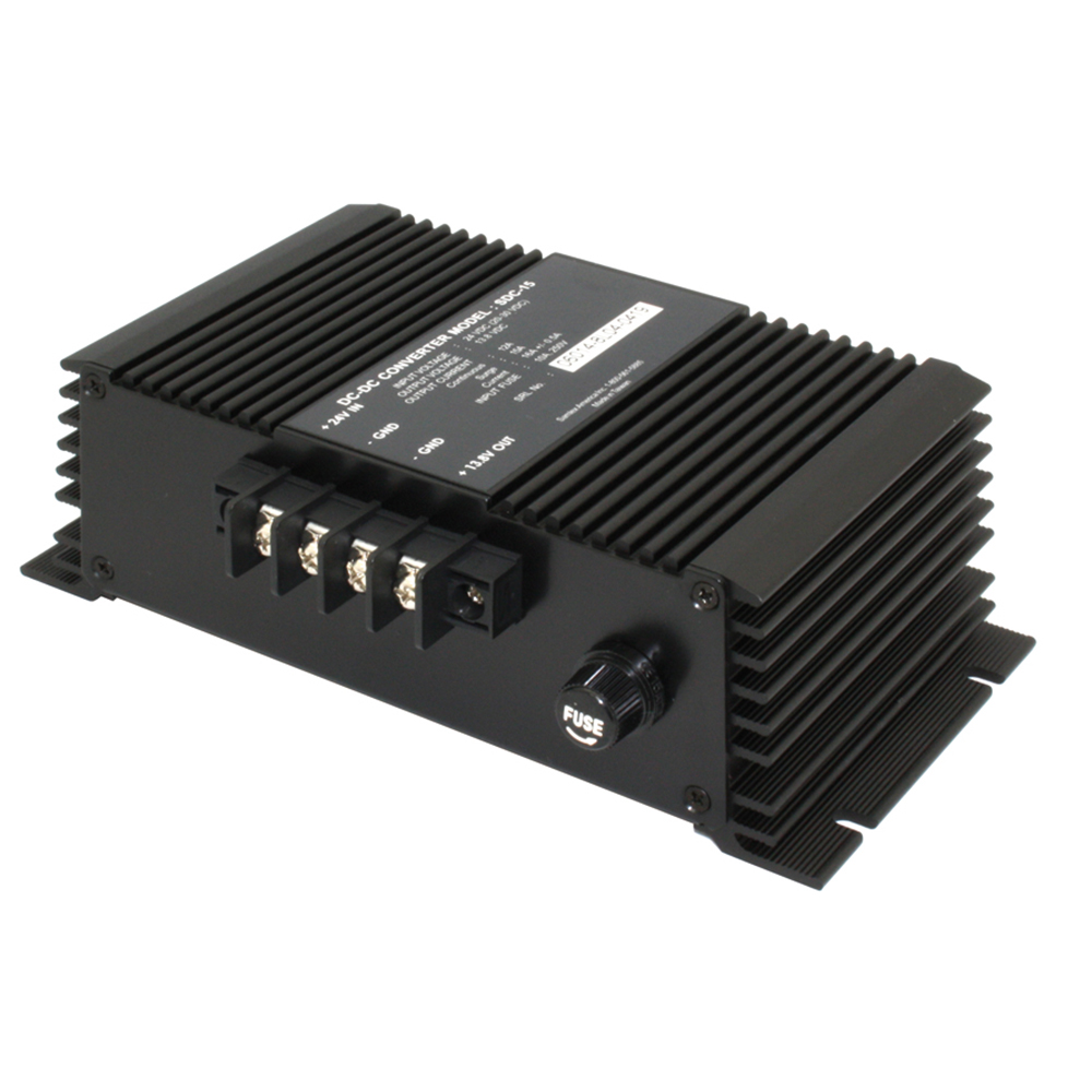 Samlex 12A Step-Down DC-DC Converter - 24V to 12V - Heavy Duty - SDC-15