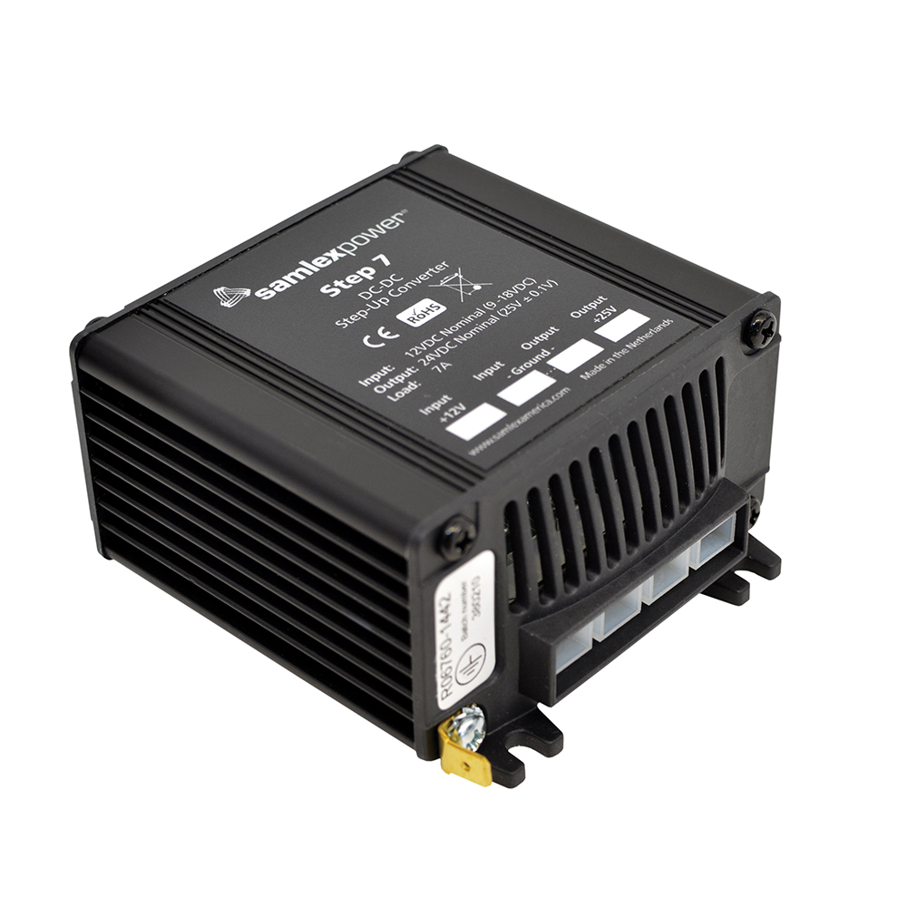 Samlex 7A Step-Up DC-DC Converter - 12V to 24V - STEP7