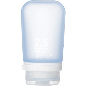 humangear GoToob+ Silicone Travel Bottle Medium 2.5 fl oz — Blue