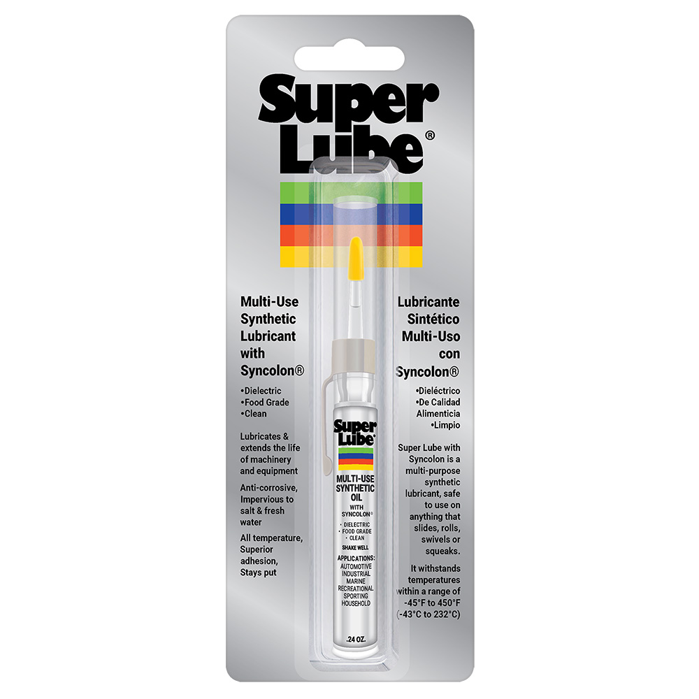 Super Lube Precision Oiler - Multi-Purpose Synthetic Oil - 7 ml