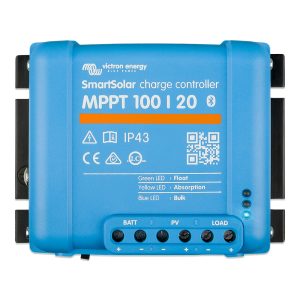 Victron SmartSolar MPPT 100/20 solar charge controller with Bluetooth