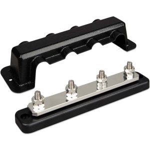 Victron Busbar 250A 4-Post with Cover - 5/16 in Terminals