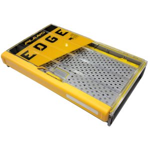 Plano EDGE 3700 Hook Box with dual-level storage for loose and packaged hooks